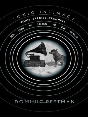 cover image of Sonic Intimacy